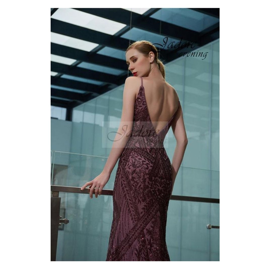 Jadore Evening J19011 - Navy