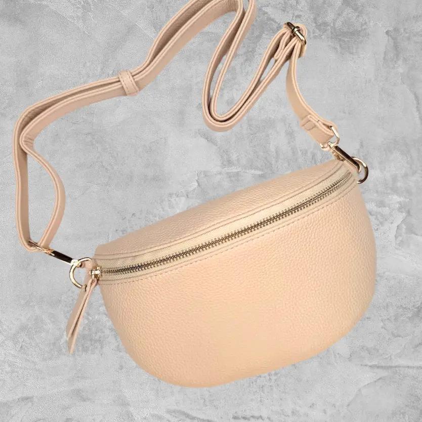 Faux Leather Cross Body Bag