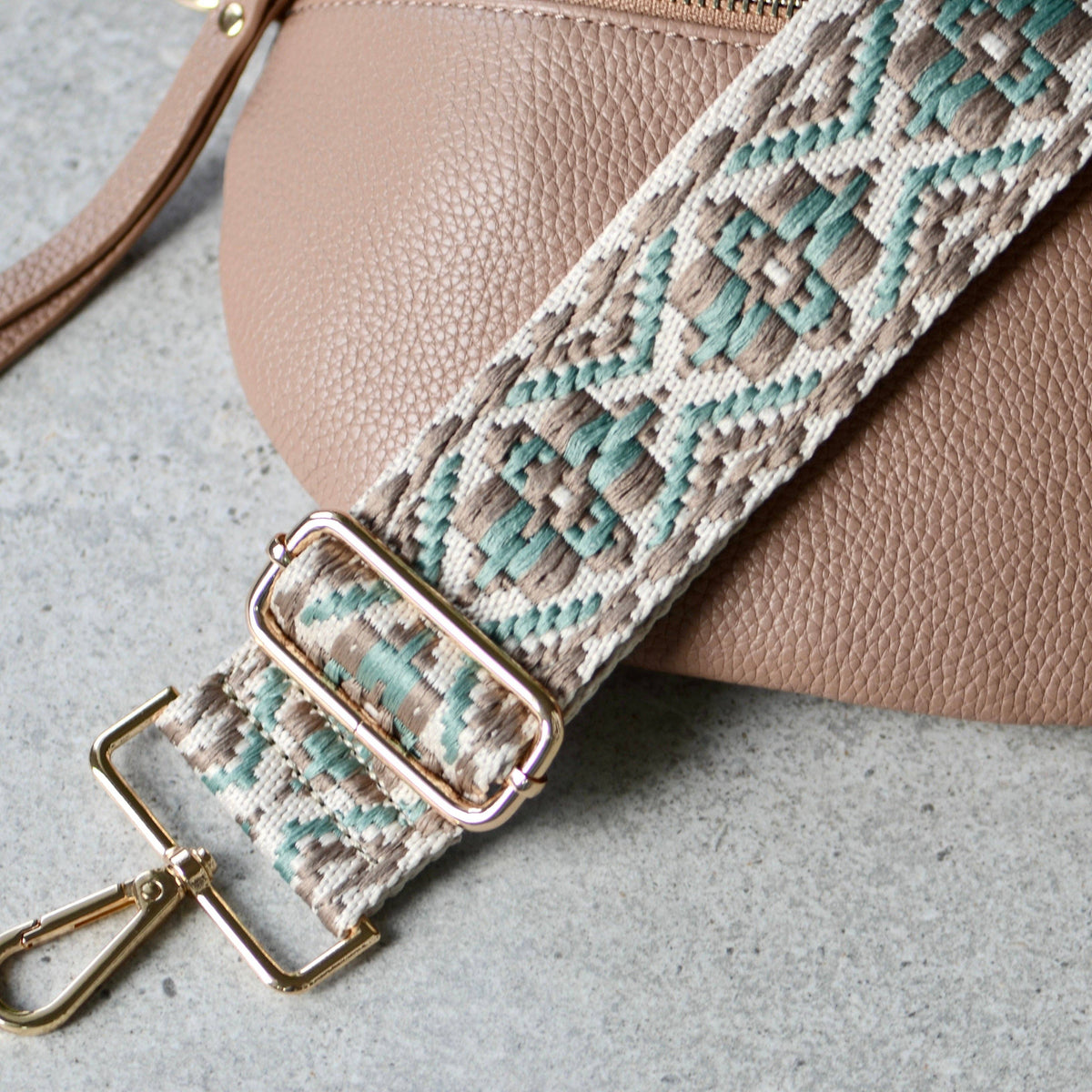 Justine Brooks Design - Teal Bag Strap