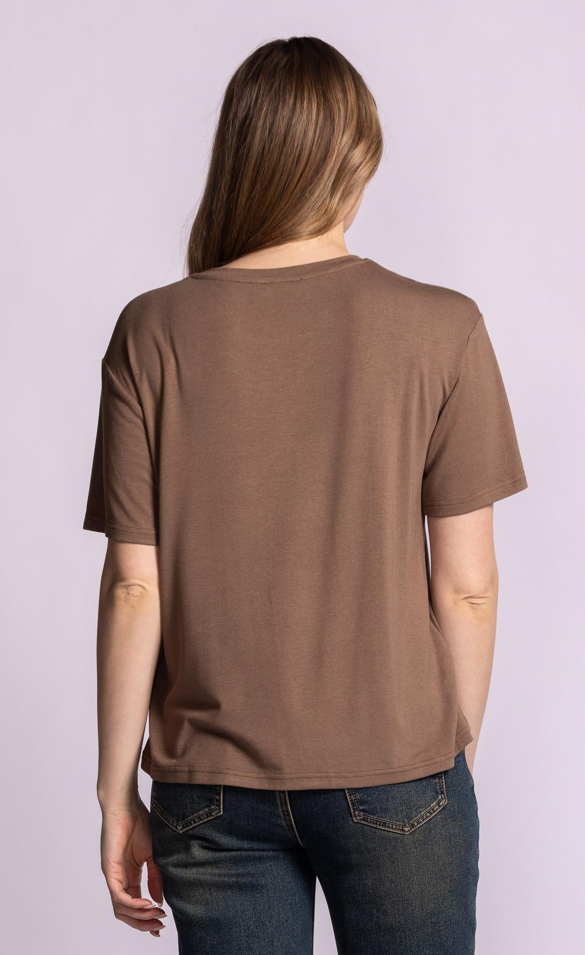 Camilla T-Shirt | TO-11212F26 | Brown