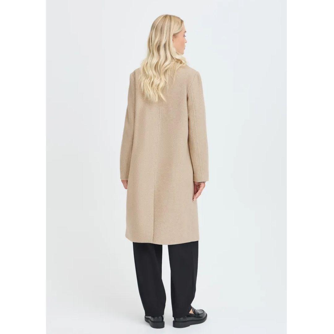Banbara Pea Coat | Hummus