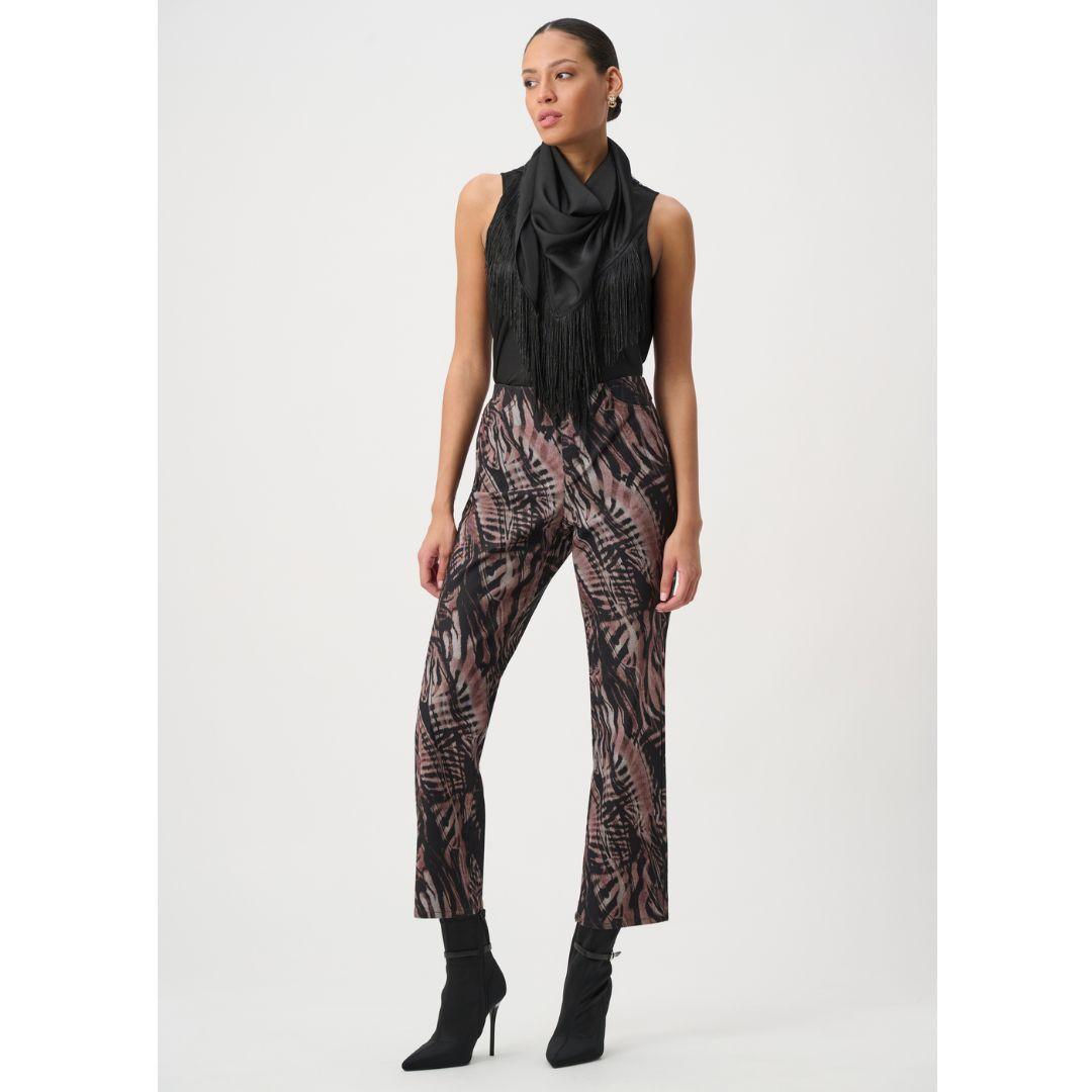 JOSEPH RIBKOFF Abstract Print Pull-On Jeans | 264914