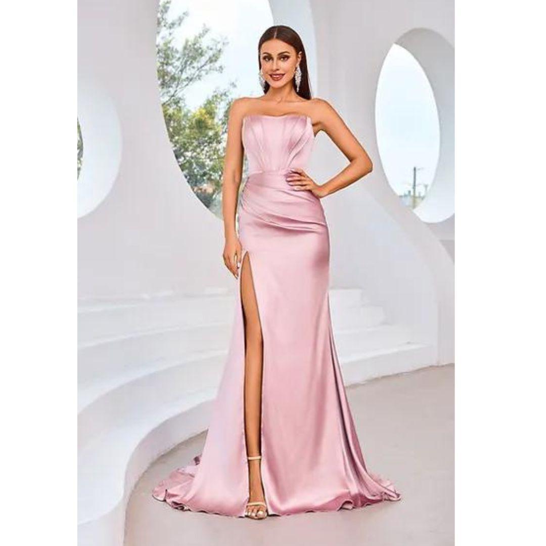 Jadore Evening - J25011 - Dusty Pink