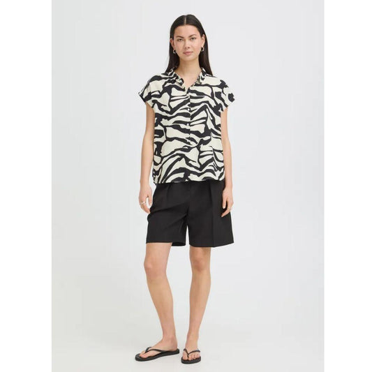 Linno Short Sleeve Top - Animal