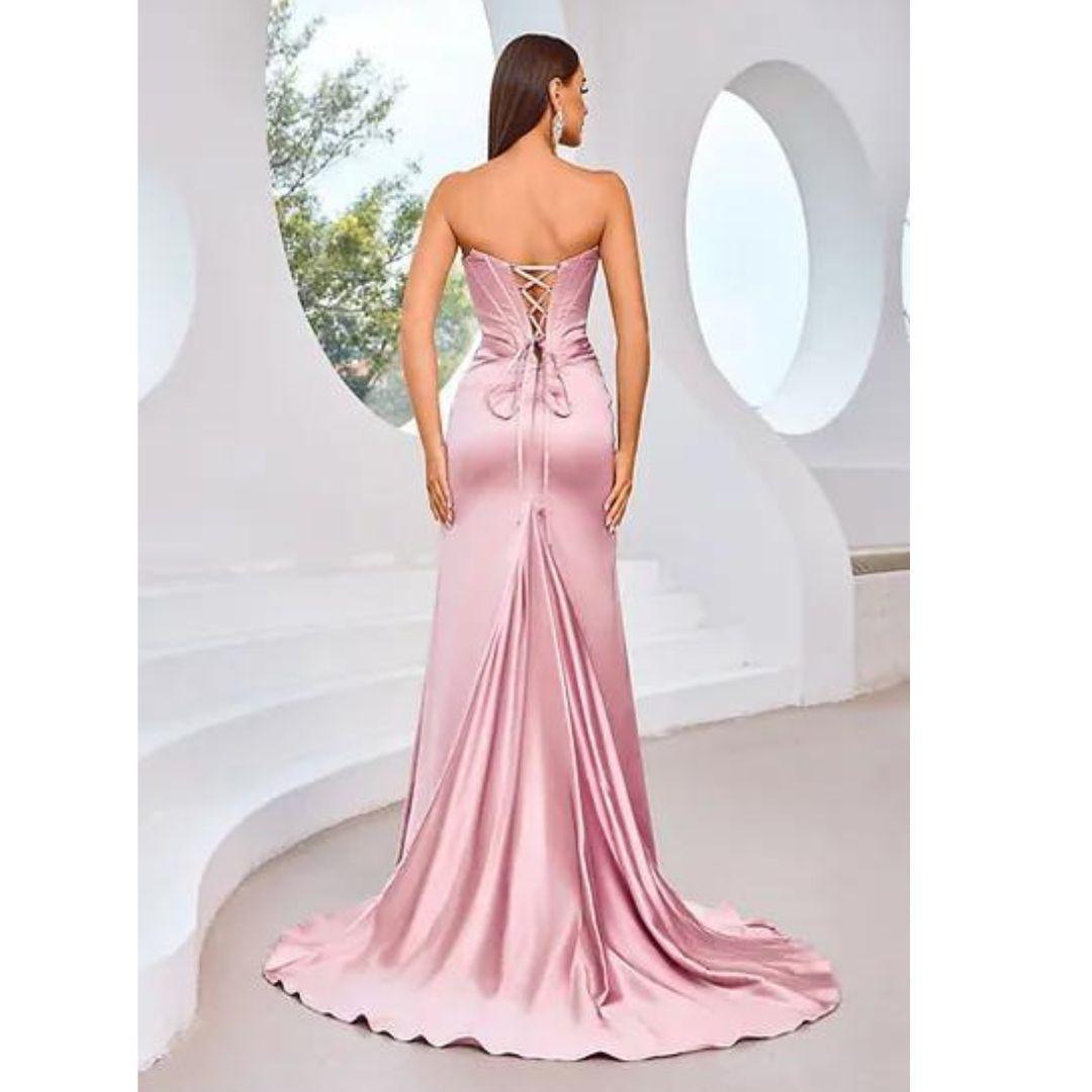 Jadore Evening - J25011 - Dusty Pink