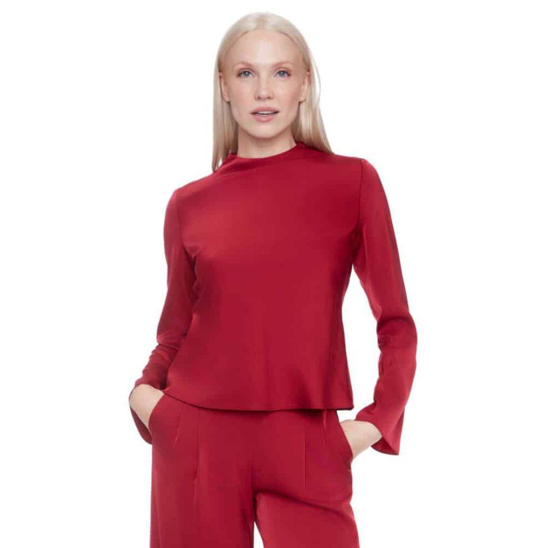 Lindsay Satin Bell Long Sleeve - 528002