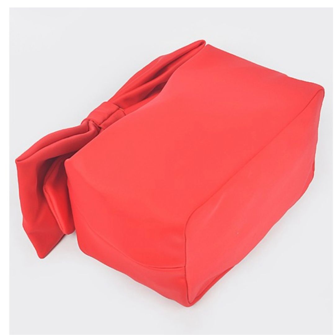 Ribbon Handle Clutch - HPC5358 - Fuschia