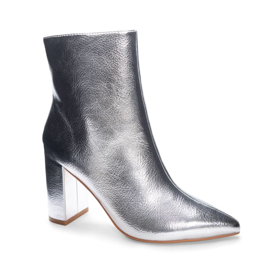 Florence Silver Metallic Bootie