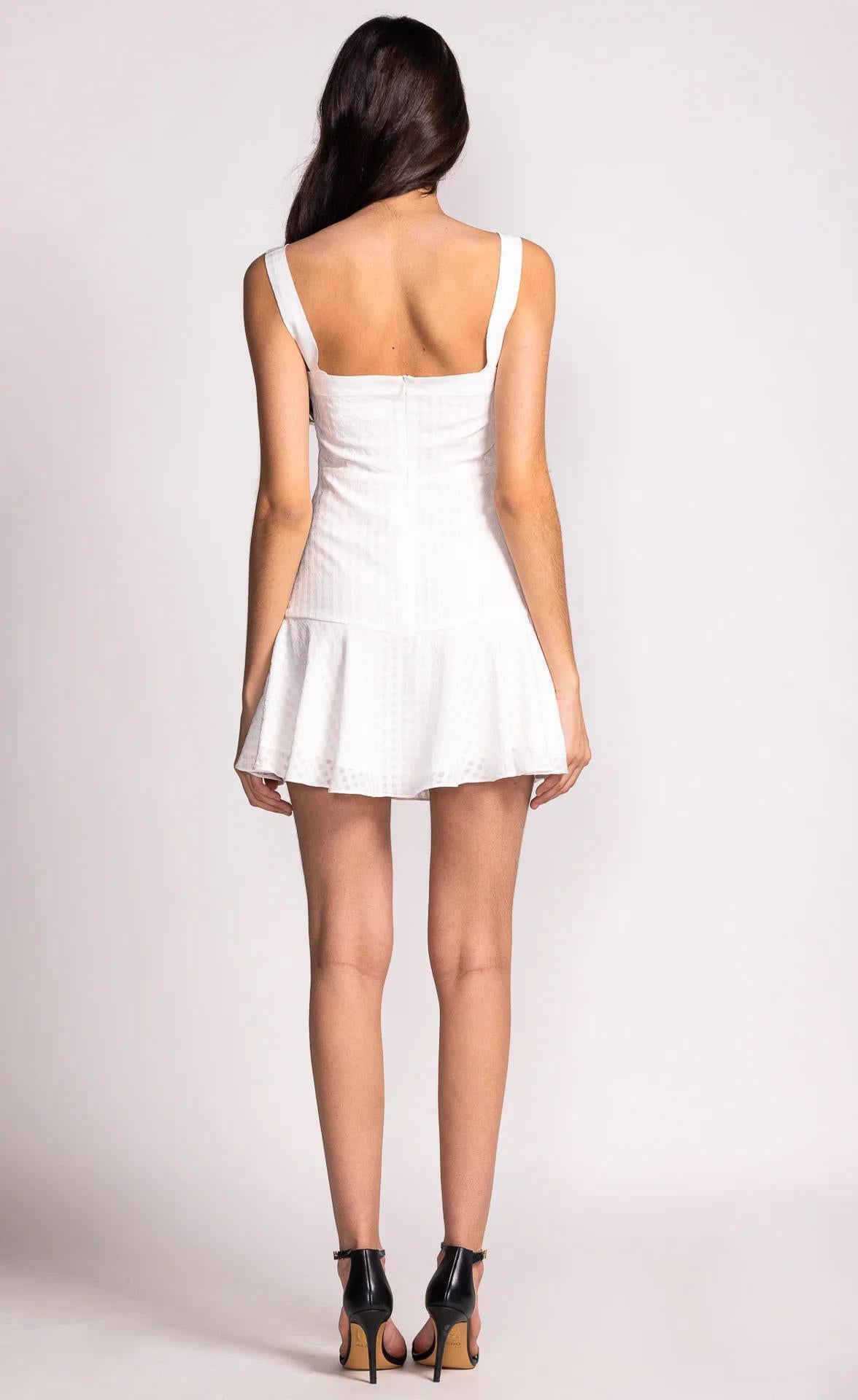 Shalya White Mini Dress