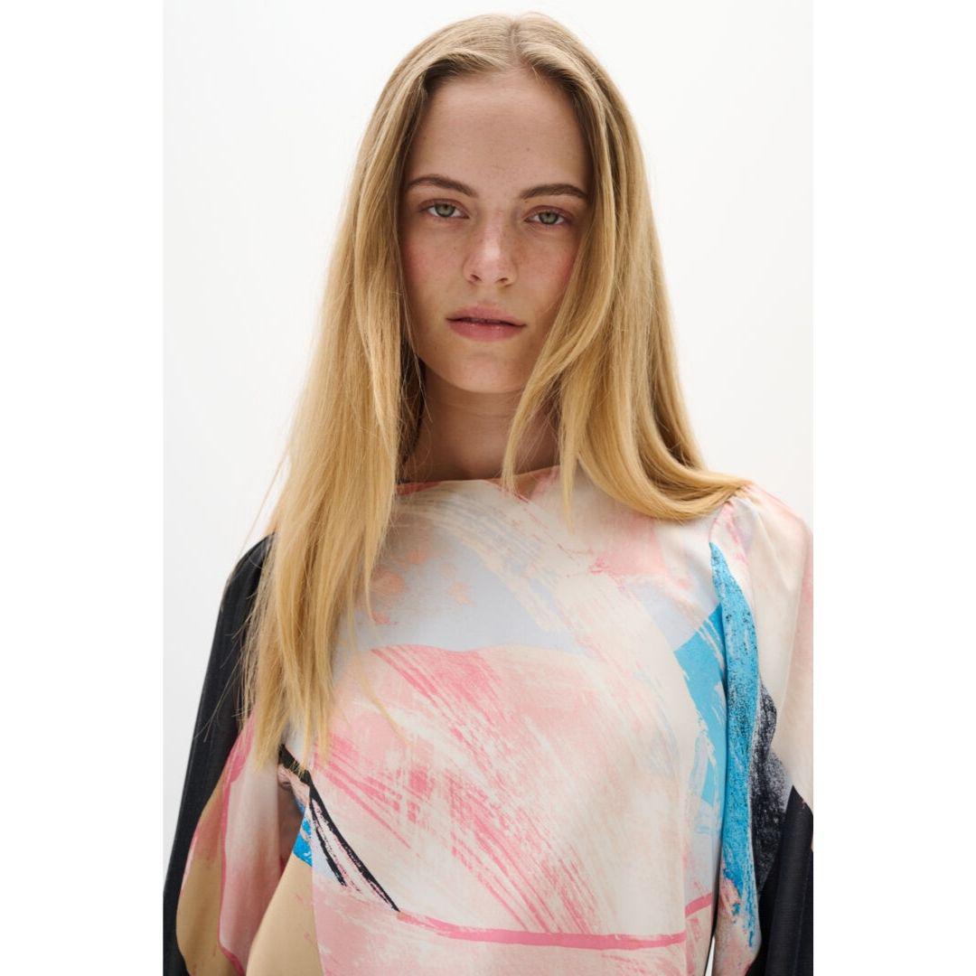Valerie Blouse | Pale Pink Art