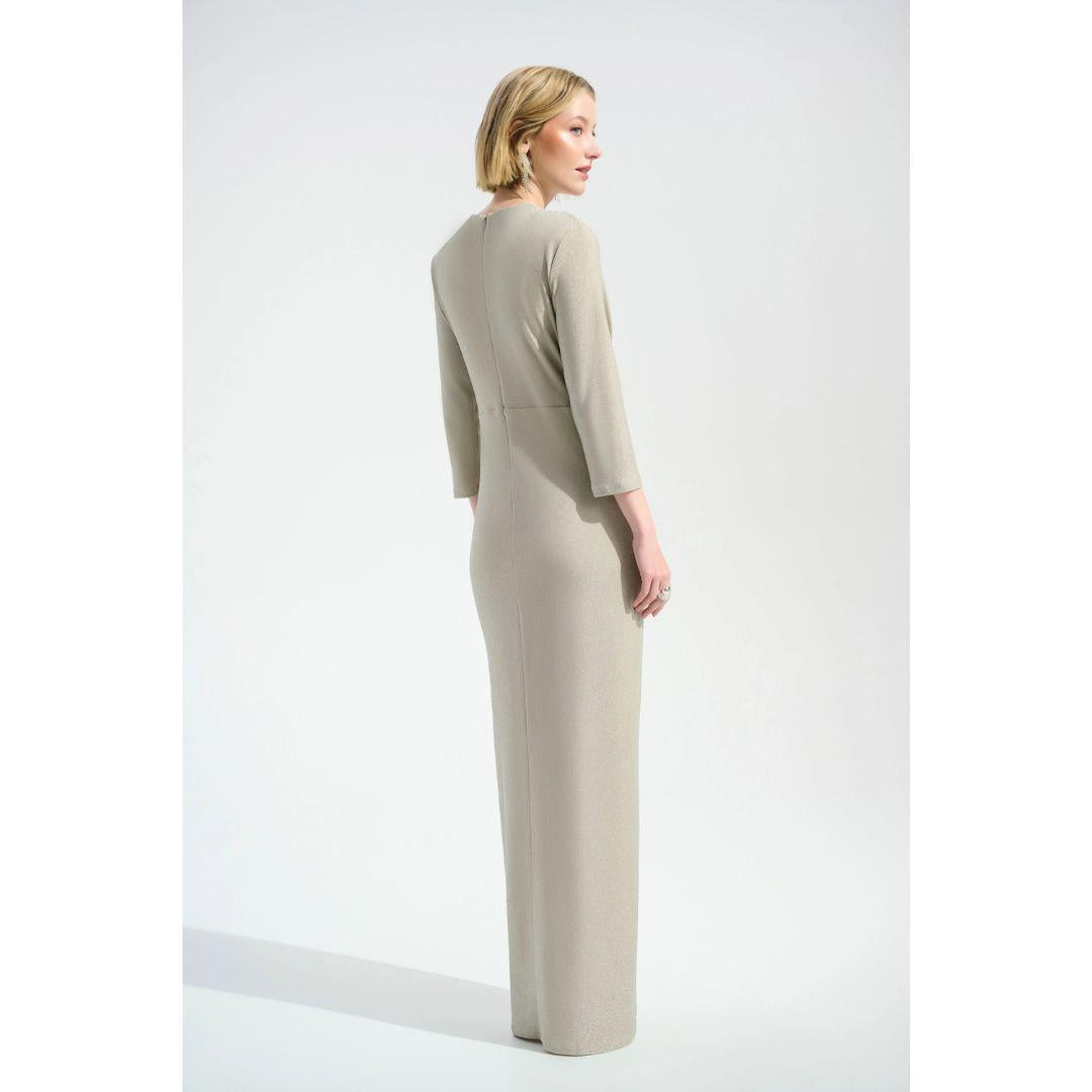 Sparkle Knit Sheath Gown