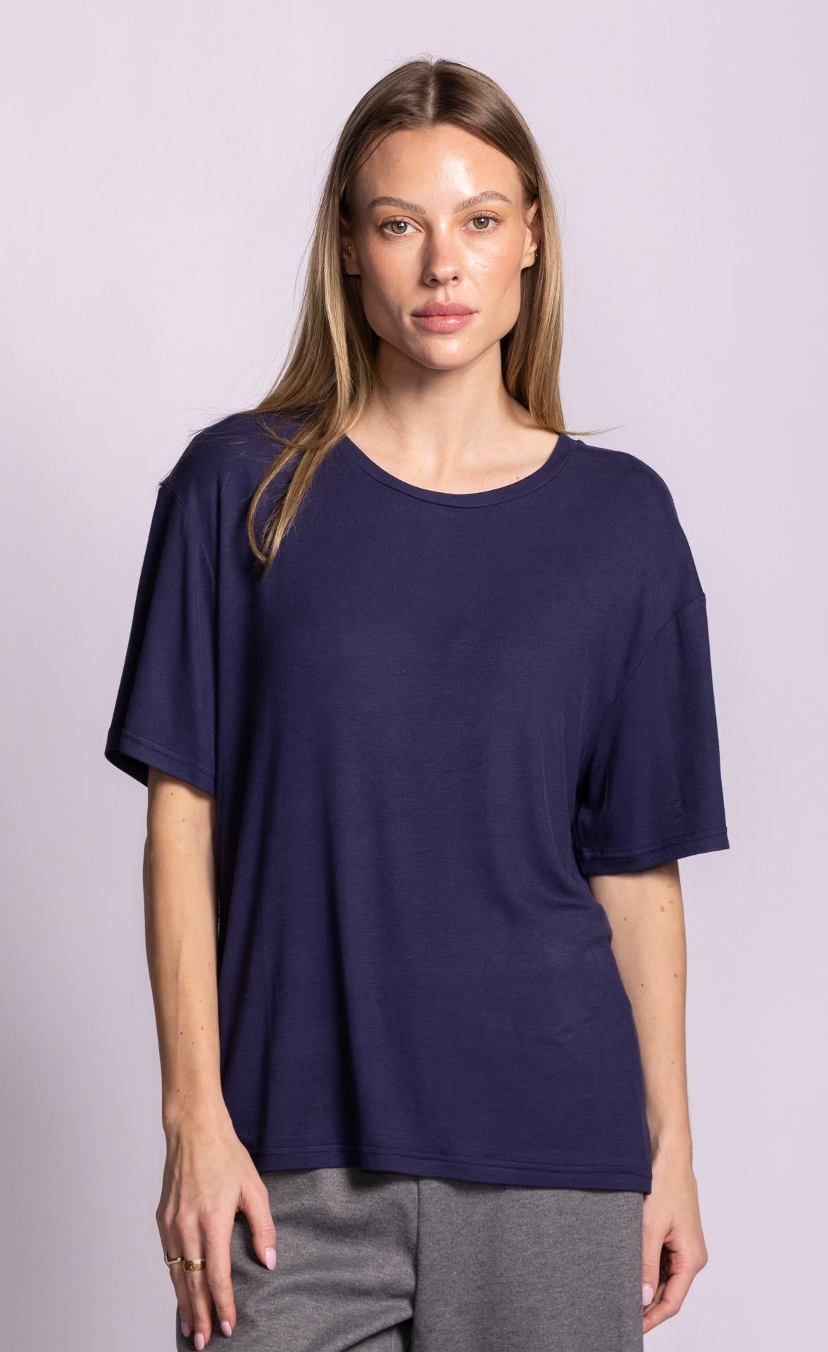 Camilla T-Shirt | TO-11212F26 | Blue