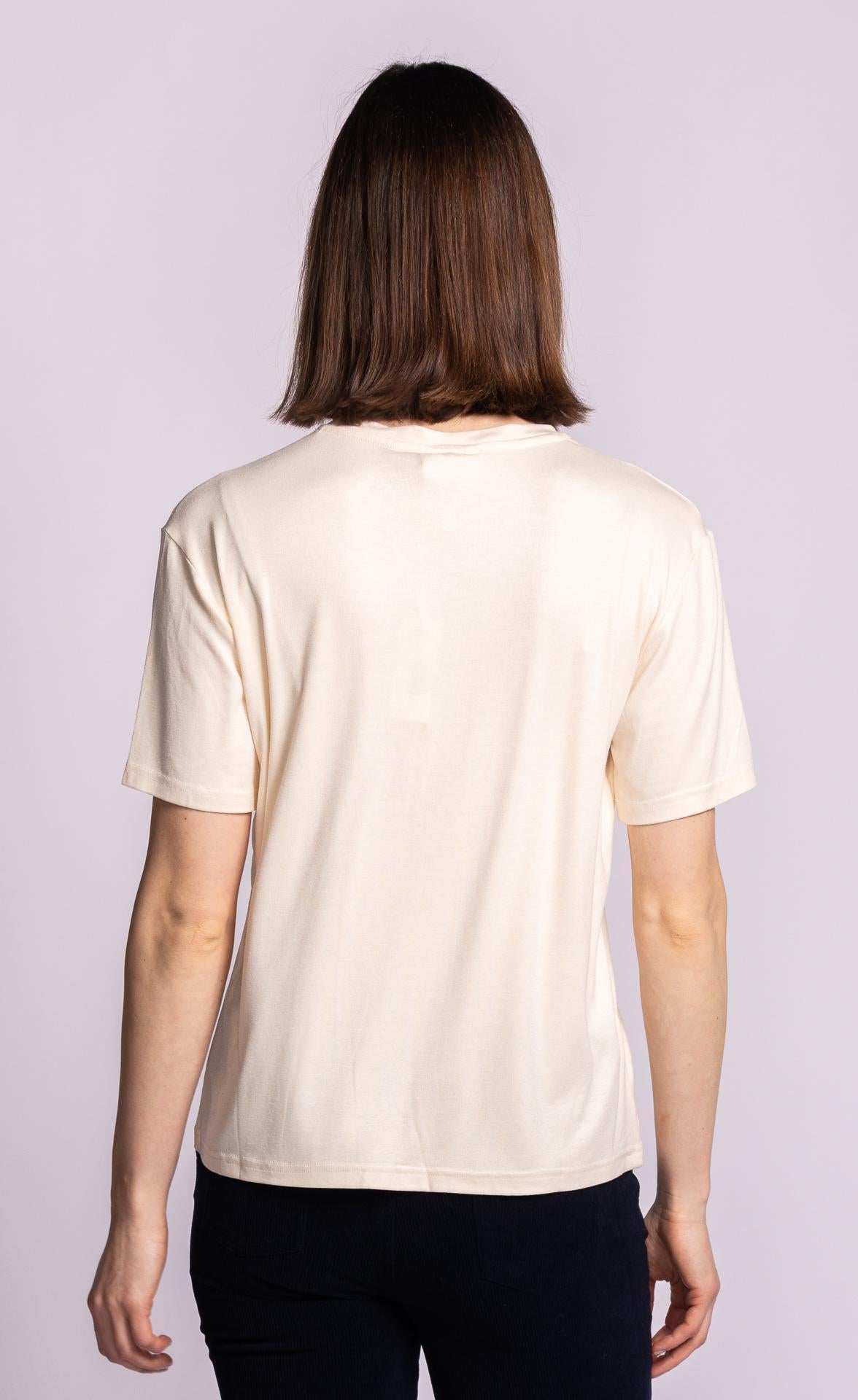 Camilla T-Shirt | TO-11212F26 | Beige