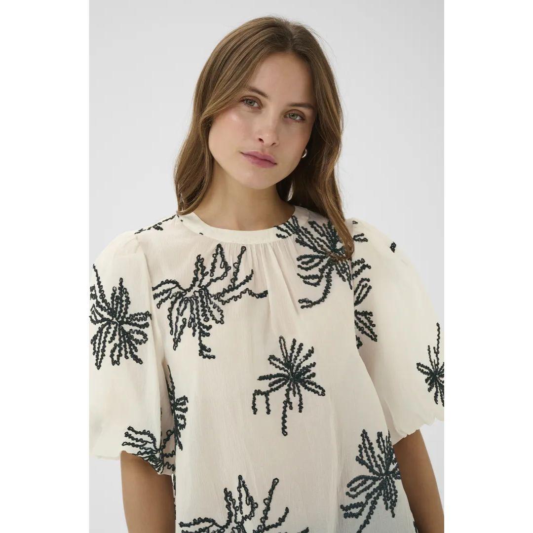 Bisera Blouse - Oyster
