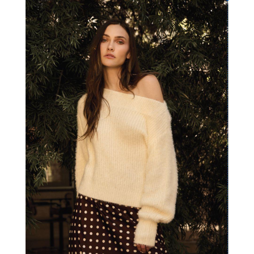 Delcy Sweater | Off White