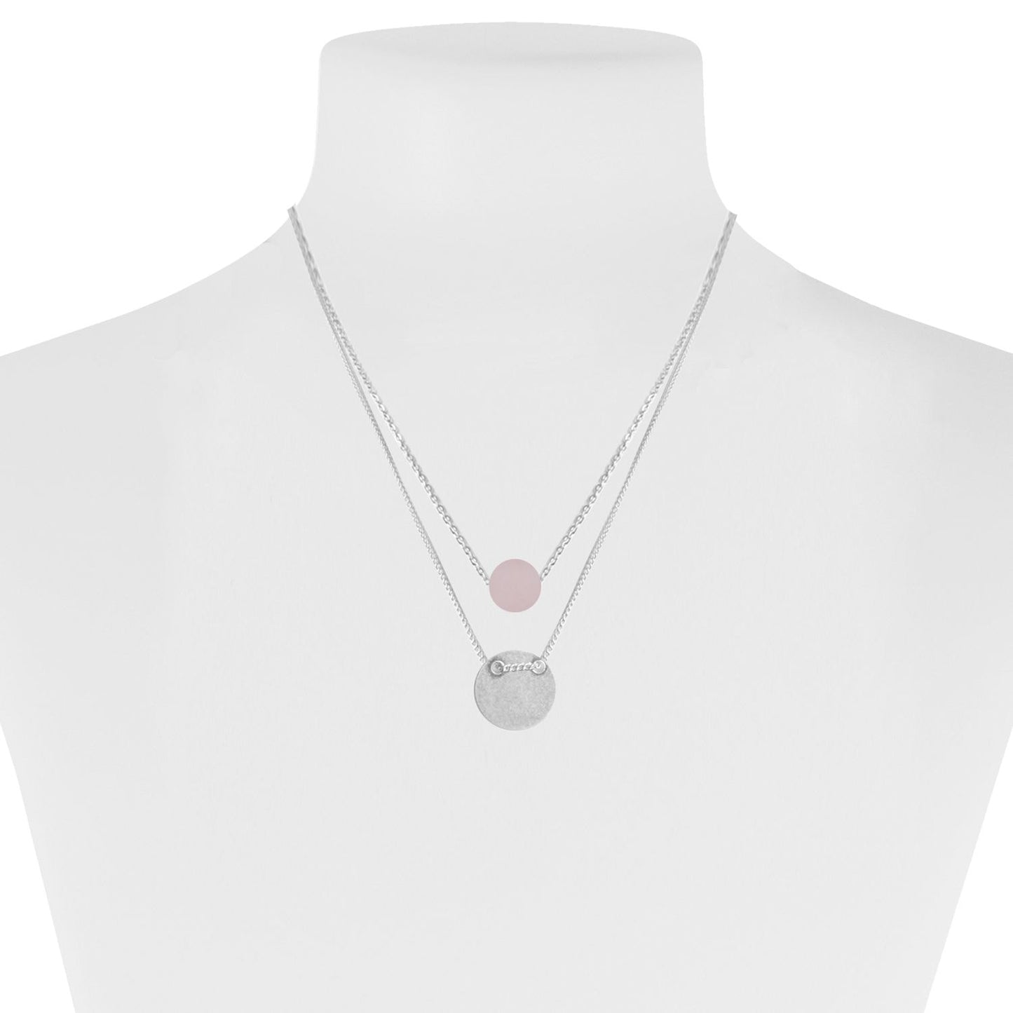 Cluster Stone Necklace