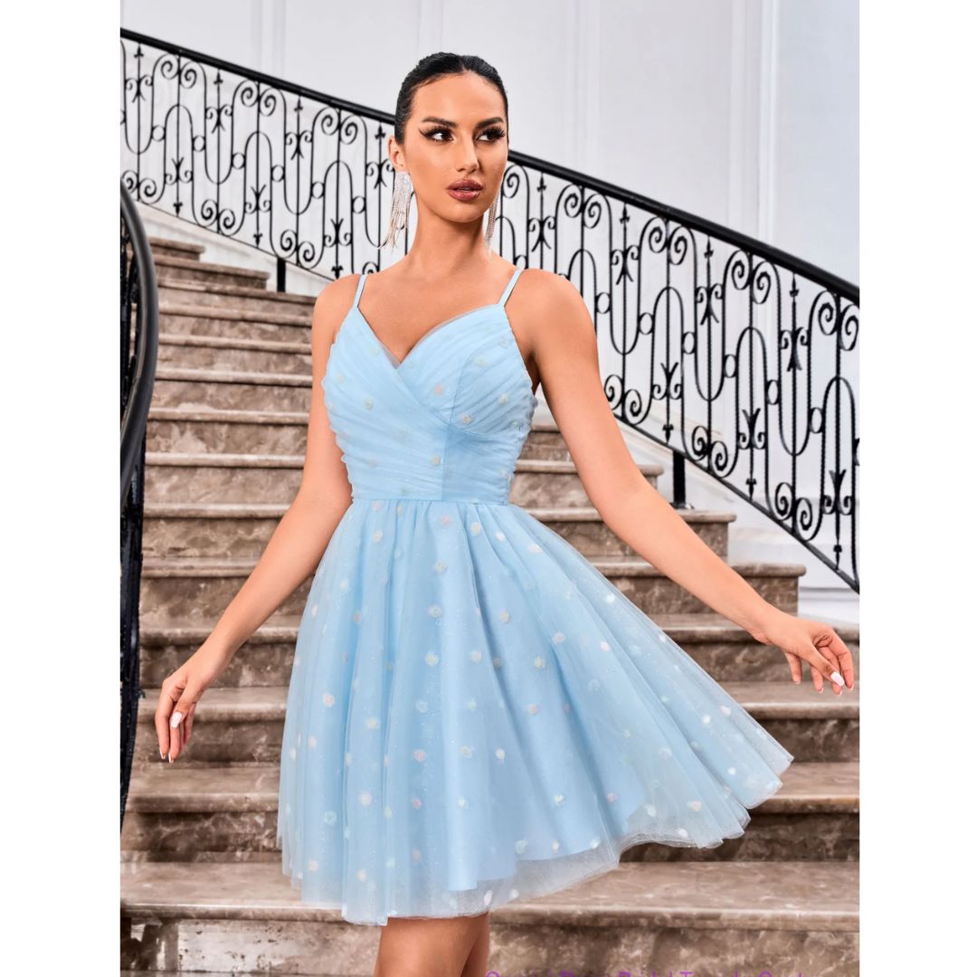 Jadore Evening - J24093 - Light Blue