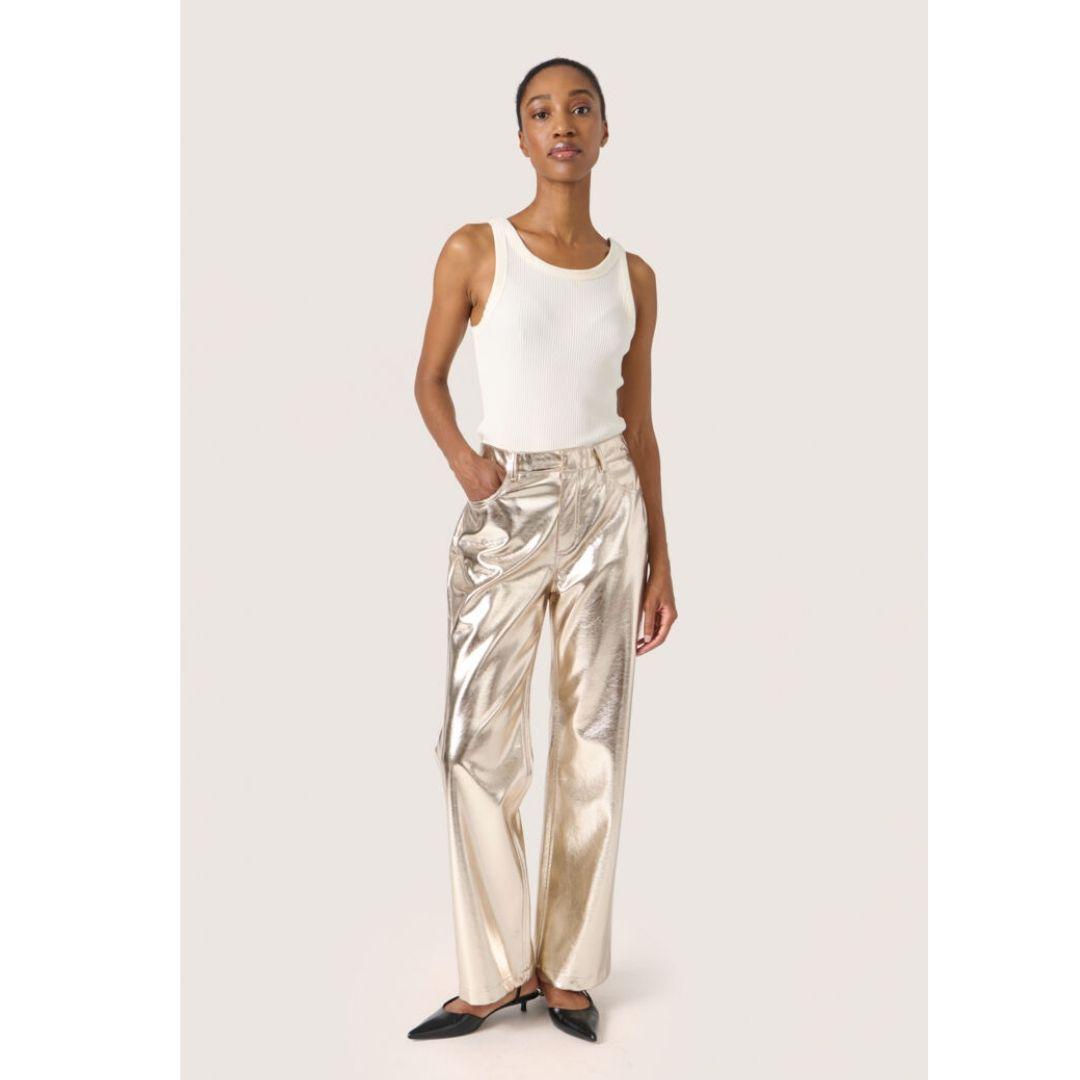 Danila Pants - 30407942 - Gold