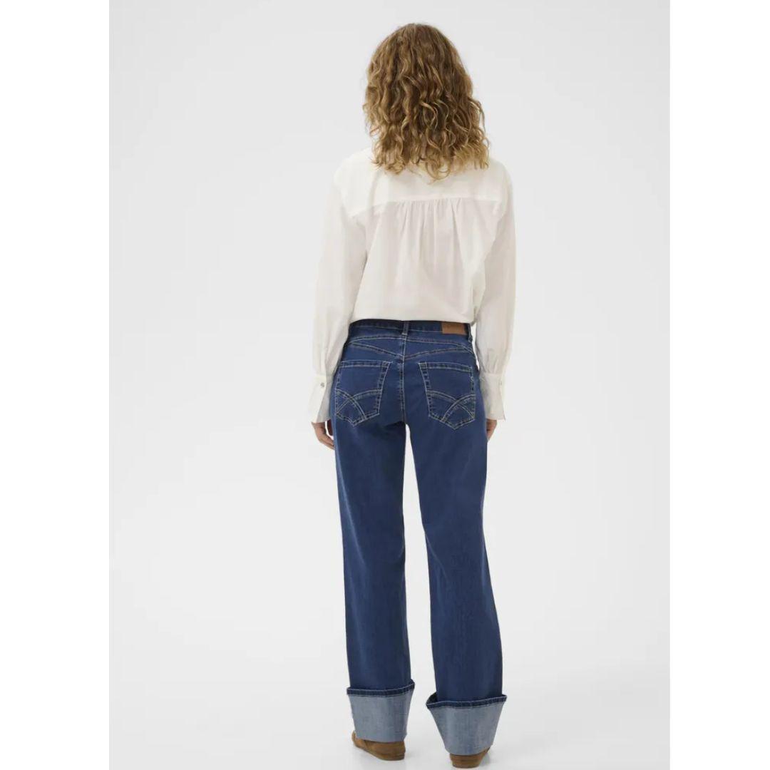 Ranja Cuff Jeans - 10614672 - Seattle Mid Wash