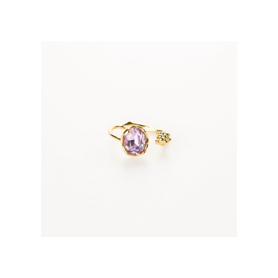 Emma Crystal Adjustable Birthstone Rings - R502 - Birth Months