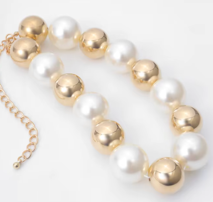 Barbara Ball Necklace - Silver