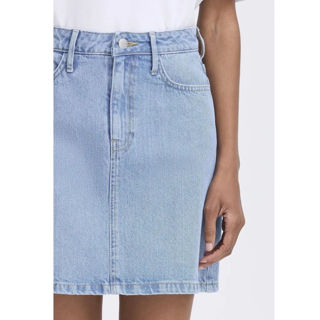 Kallie Skirt - 20816754 - Light Blue Denim