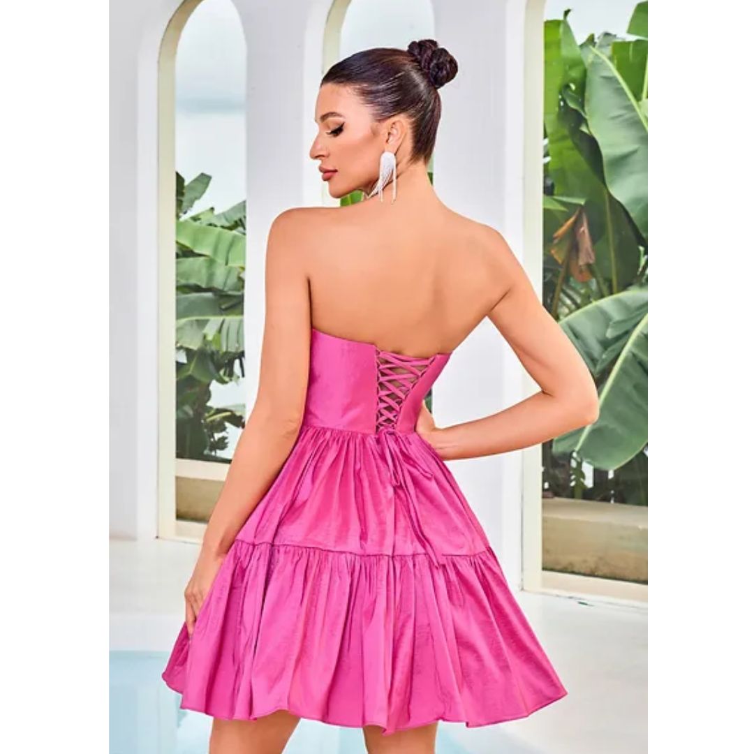 Jadore Evening - J24077 - Hot Pink
