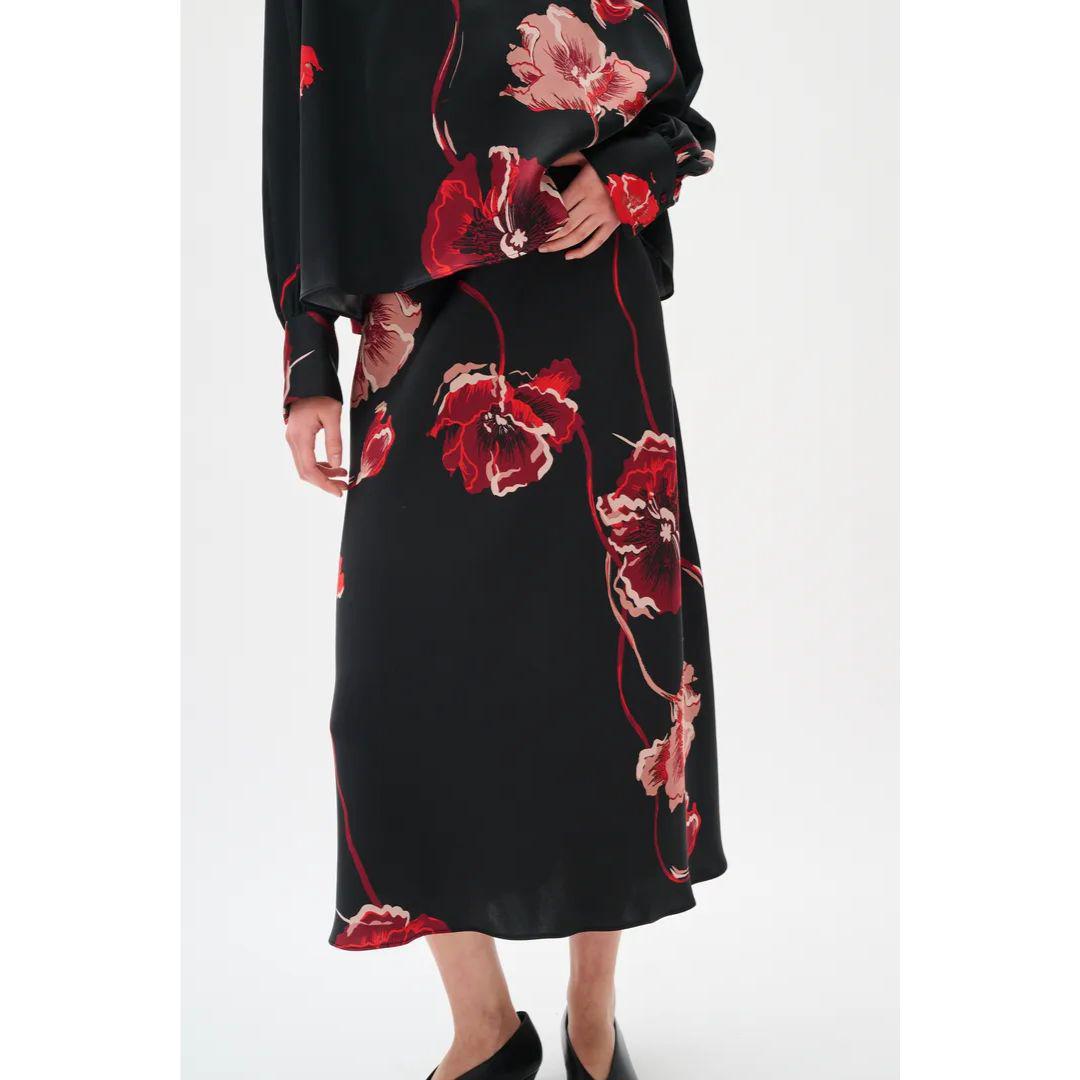 Dawn Skirt - 30112010 - Black Poppy