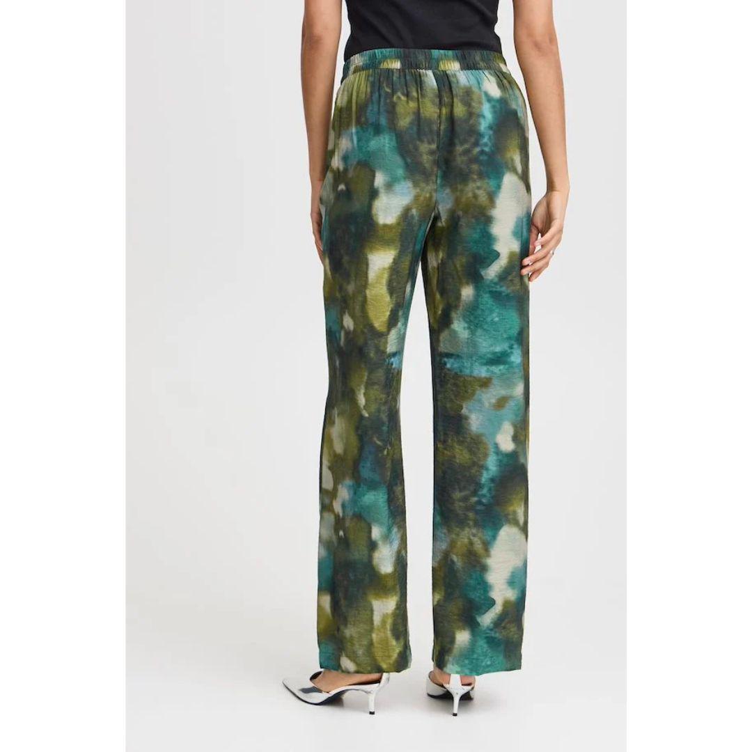 Ibine Trousers - 20815568 - Birch Blur Mix