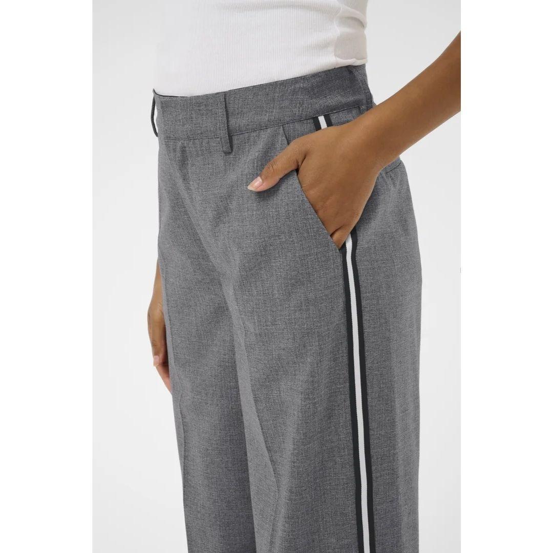 Ramona Pants - 10511089 - Grey Melange