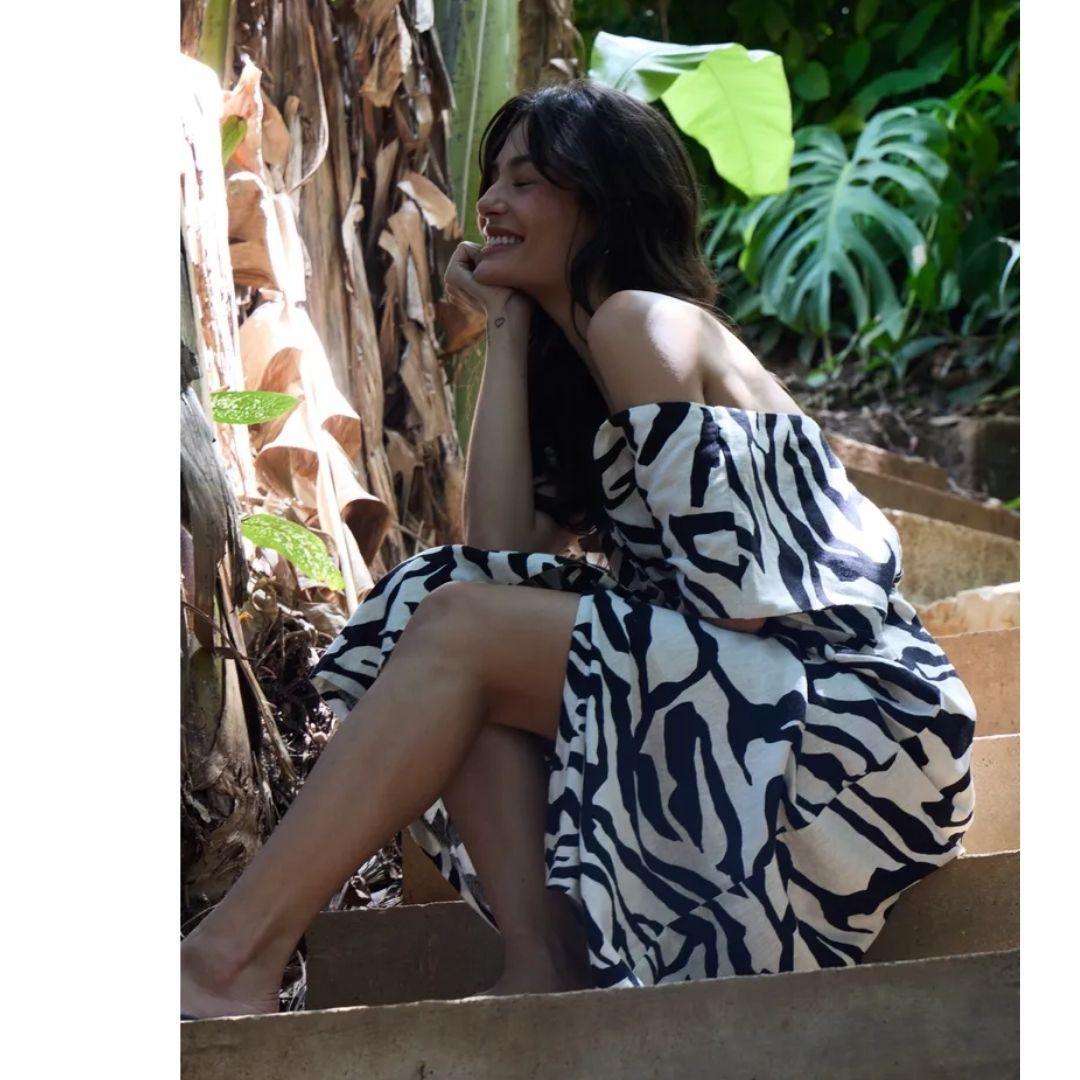 Linno Zebra Dress | Animal