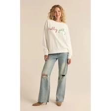 Holly Sunday Sweatshirt - GT244584 - Sea Salt
