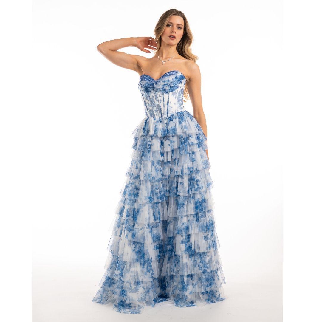 Azure - A10040 - Blue Ivory
