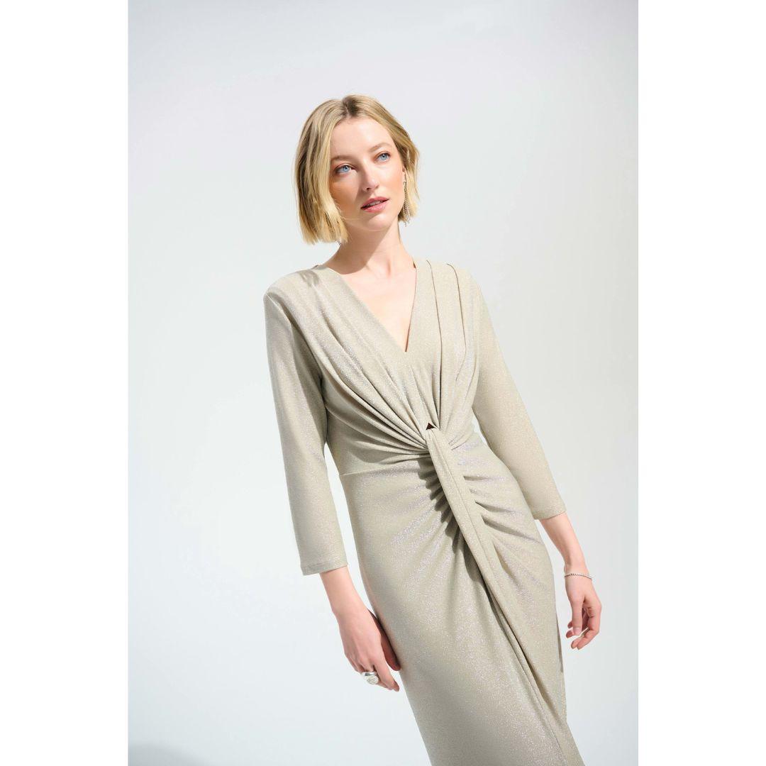 Sparkle Knit Sheath Gown