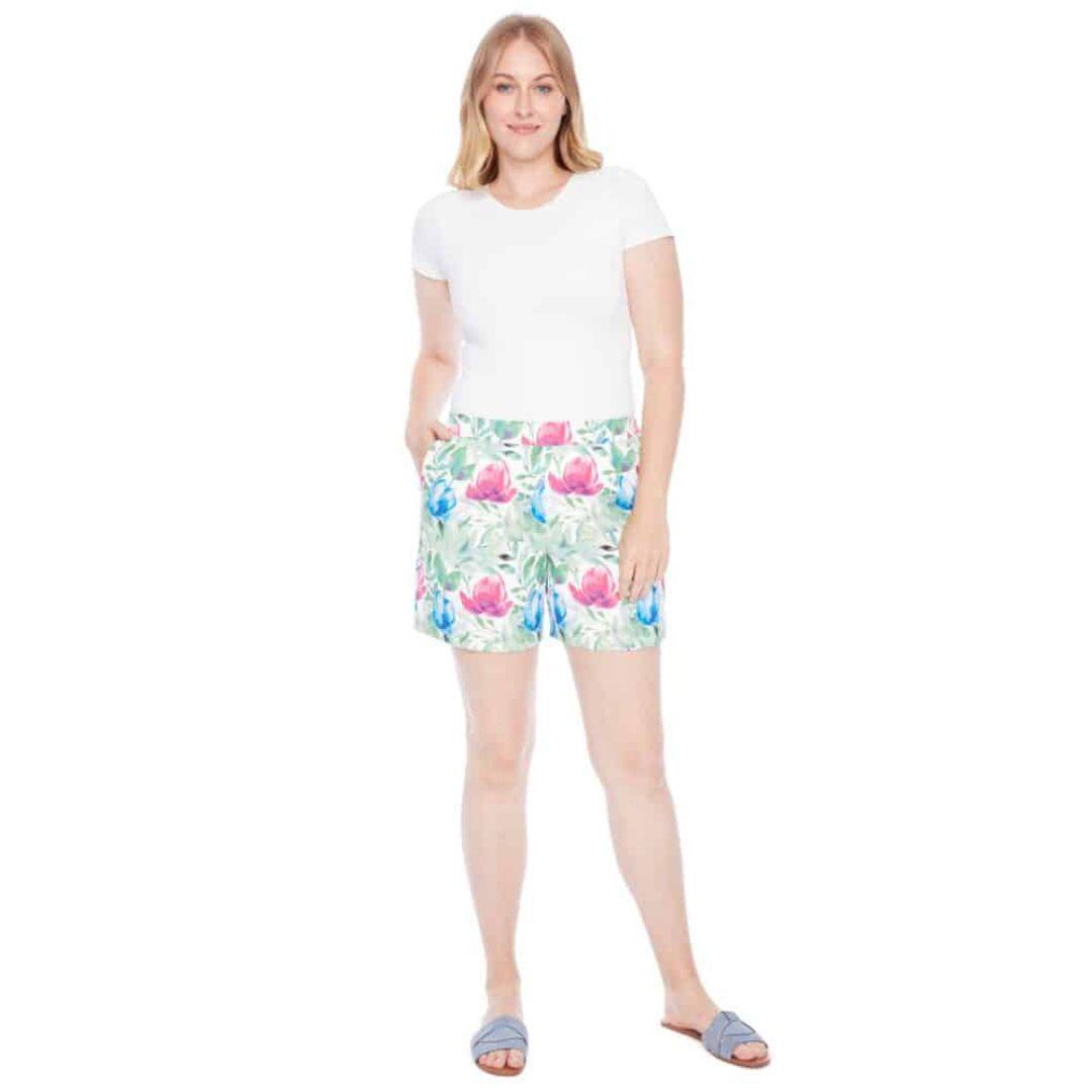 Fiona Vegan Silk Short - 256028 - Camellia