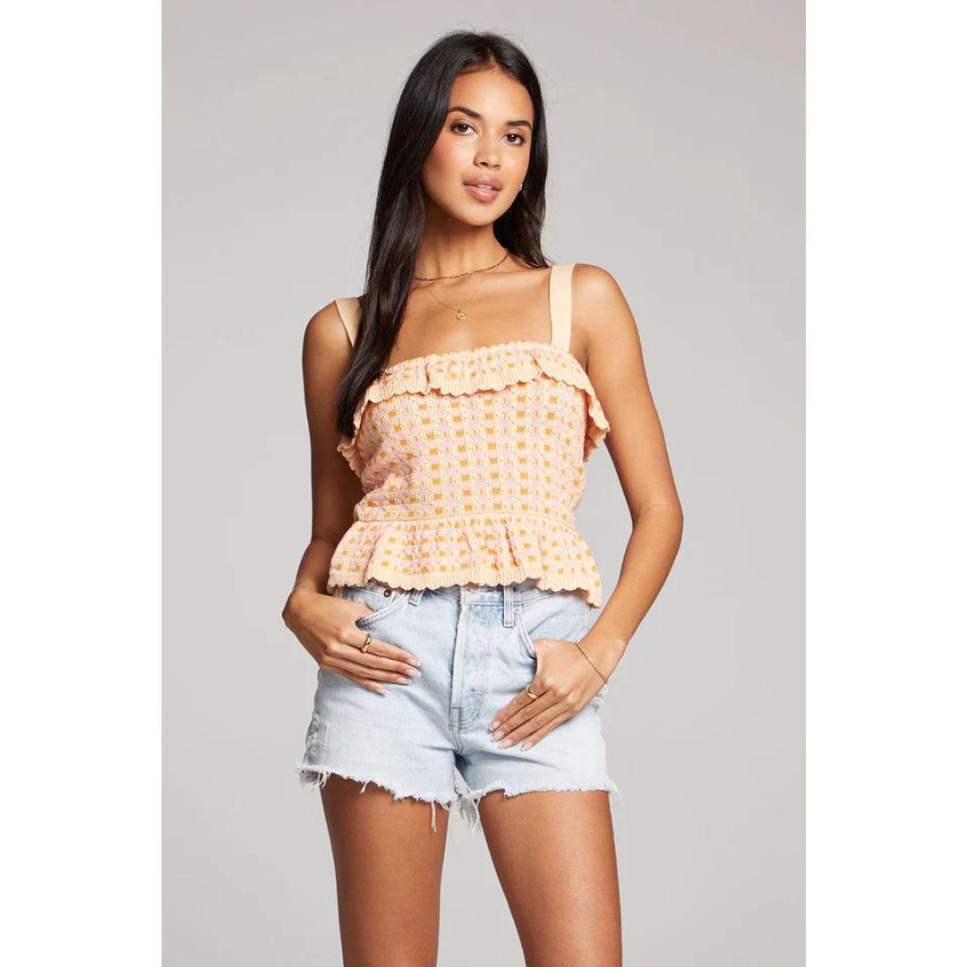 Nicole Boho Frill Sweater