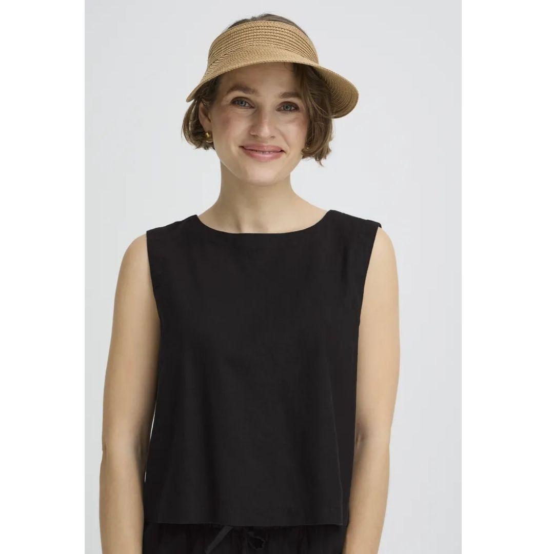 Falakka Round Neck Top - 20818826 - Meteorite