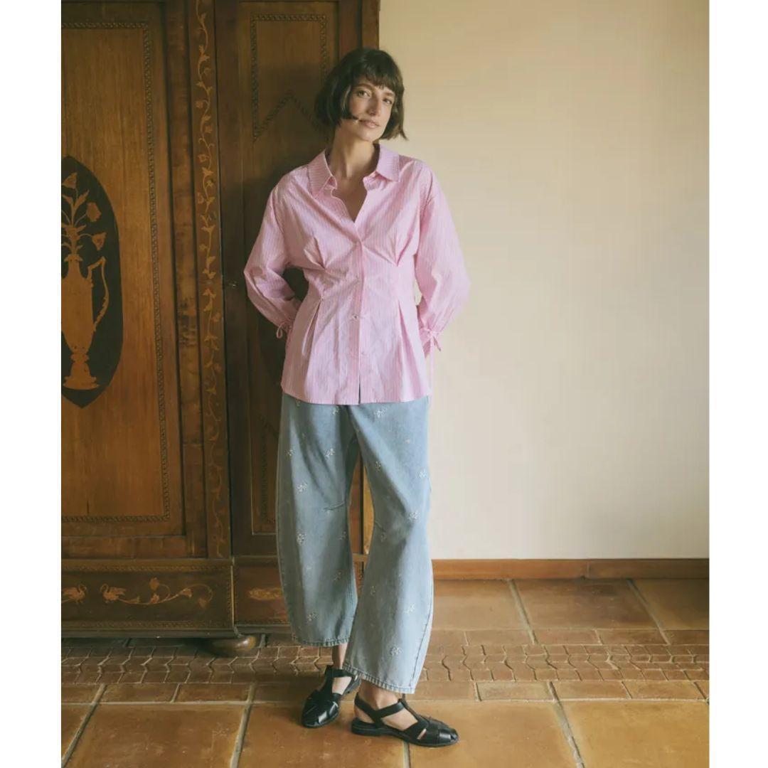 Altar Aniceta Barrel Jeans | Light Blue Wash