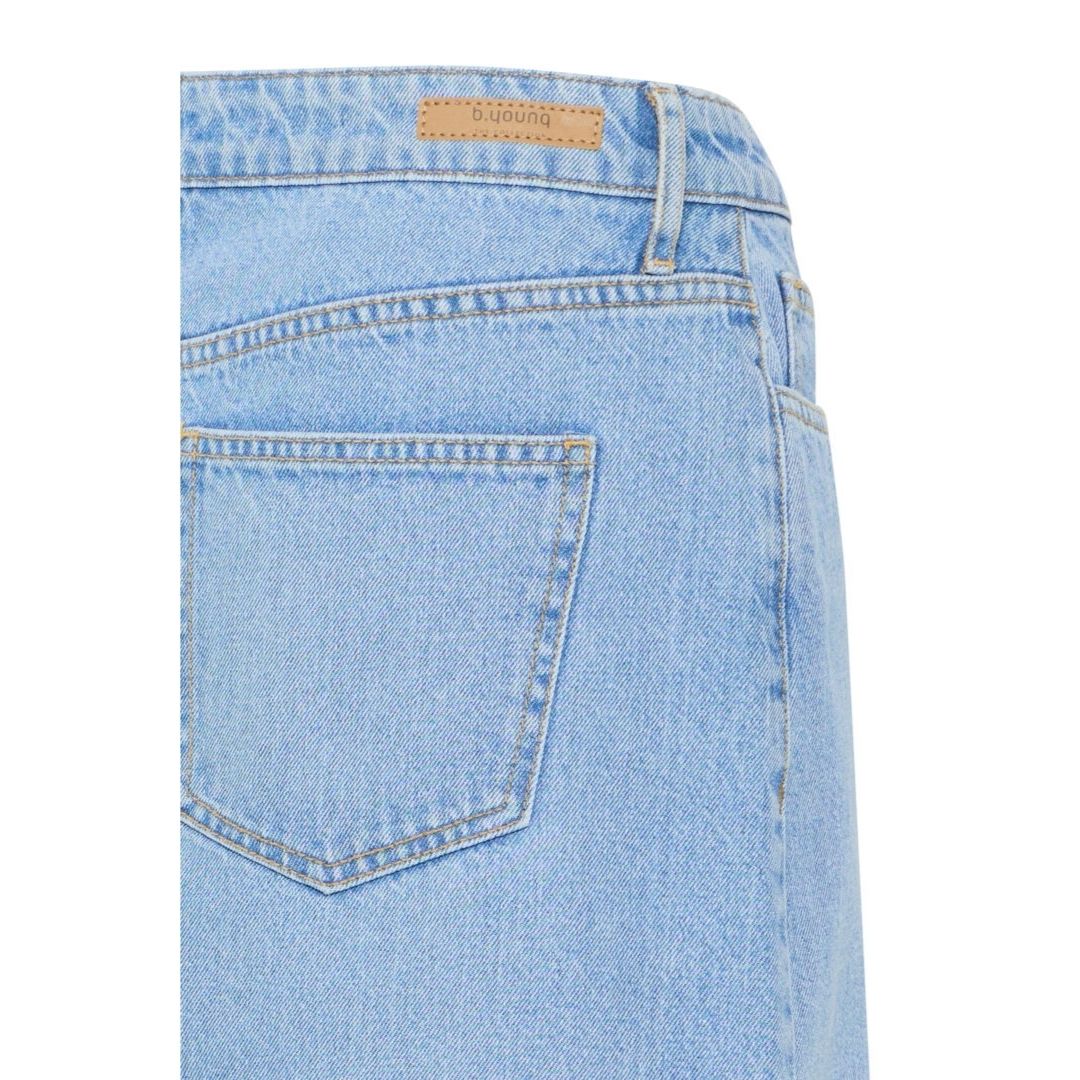 Kallie Skirt - 20816754 - Light Blue Denim