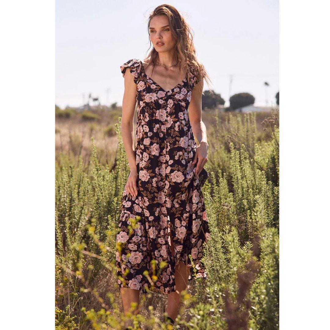 Nandi Floral Maxi Dress