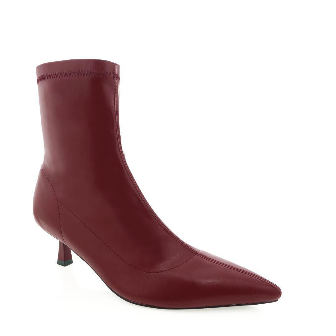 Beth Vegan Leather Booties