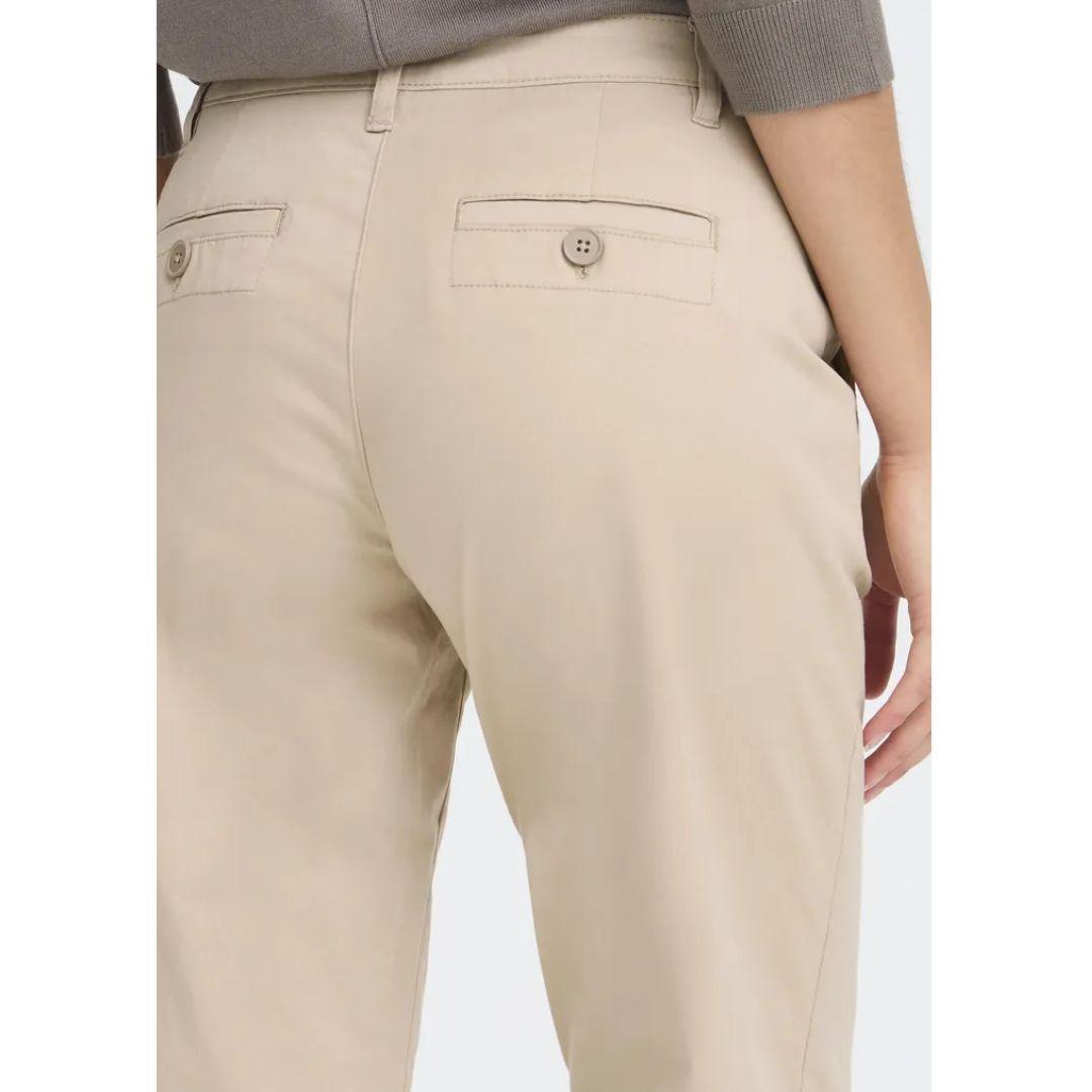 Catja Chino Straight Pants - Oxford Tan