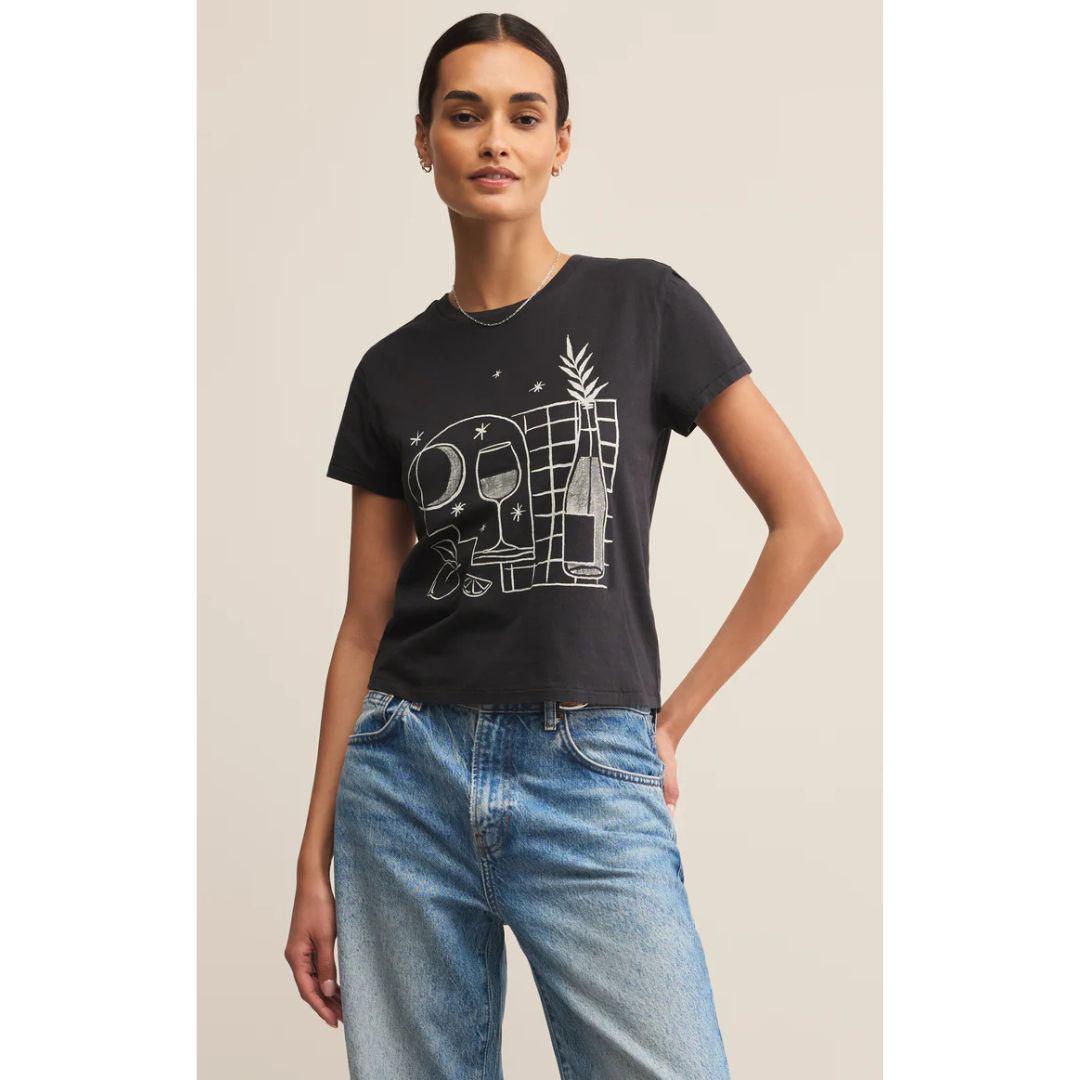 Picnic Tourist Tee - GT253160 - Black Sand