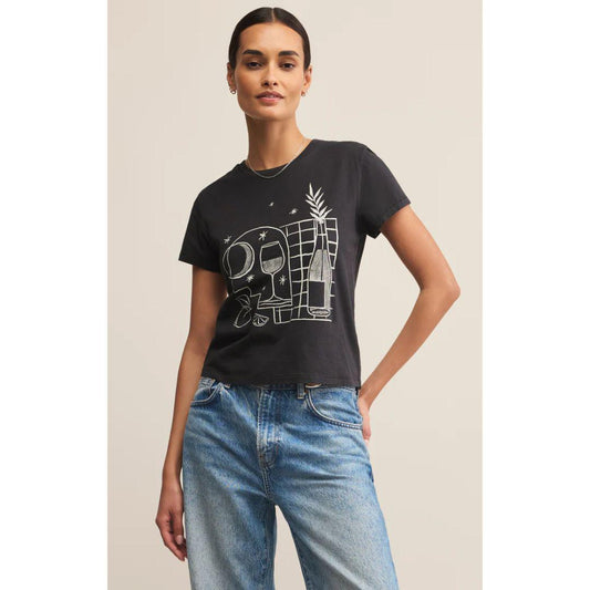 Picnic Tourist Tee - GT253160 - Black Sand