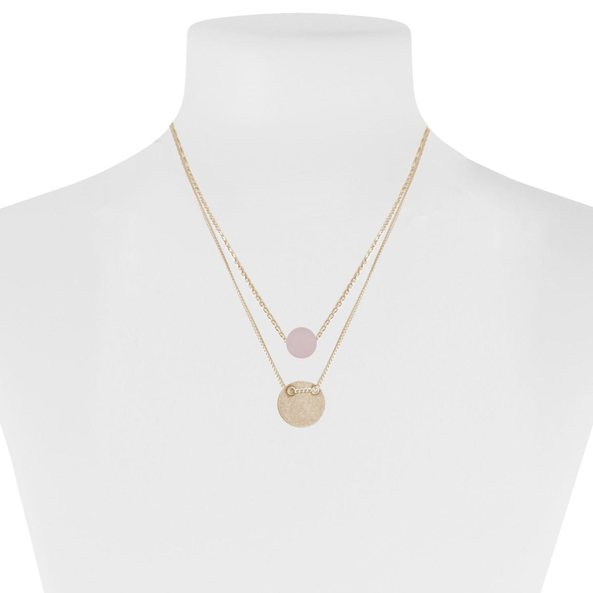 Cluster Stone Necklace