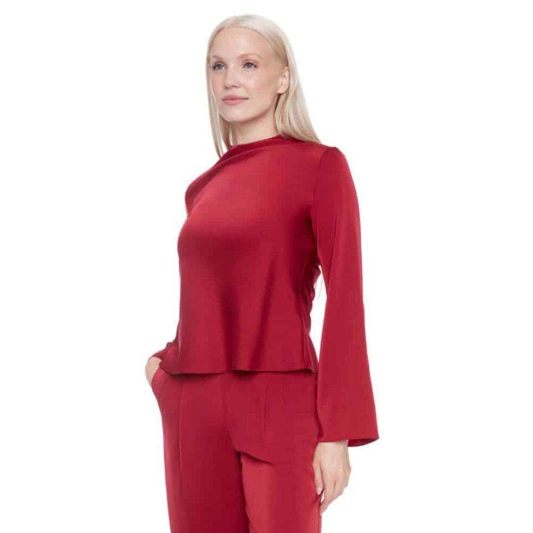 Lindsay Satin Bell Long Sleeve - 528002