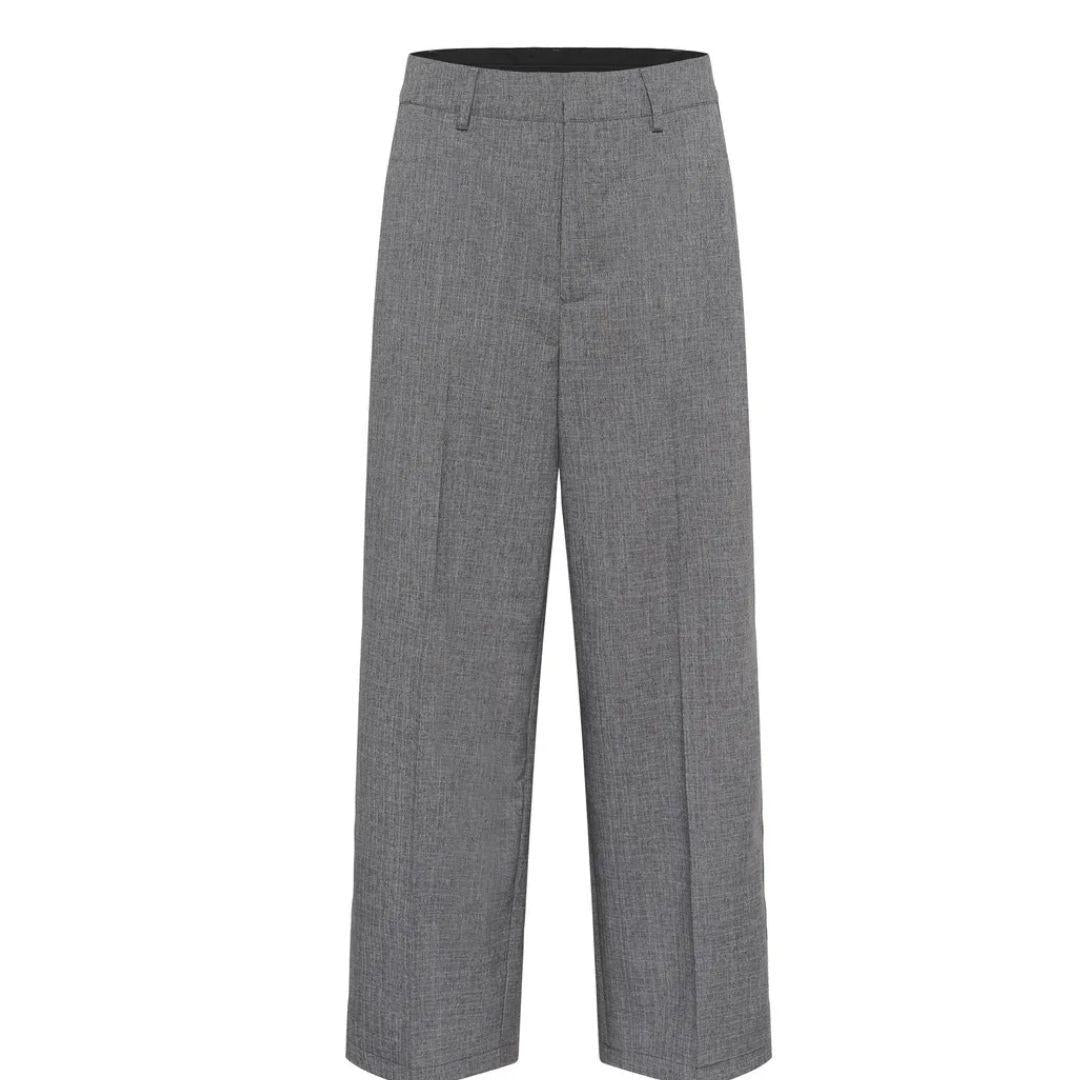 Ramona Pants - 10511089 - Grey Melange