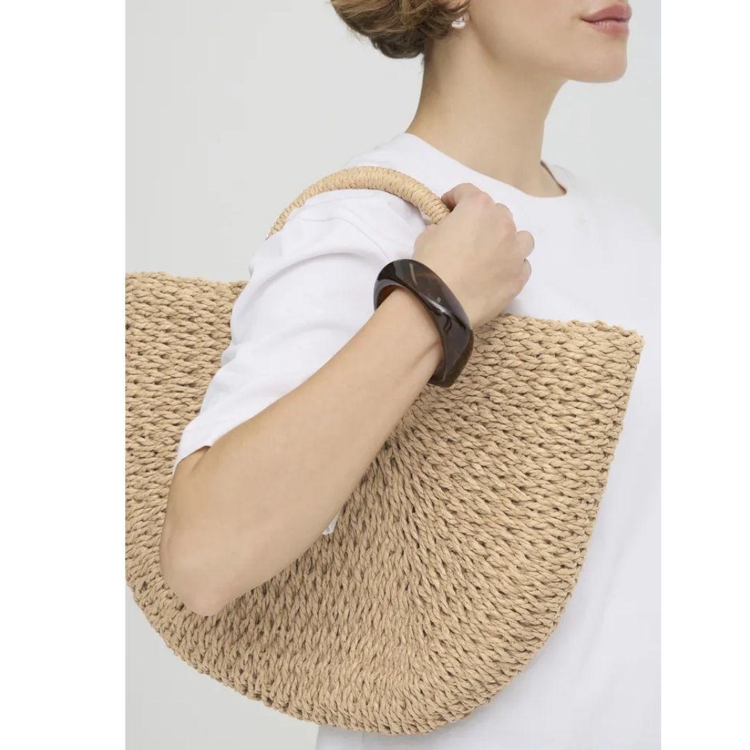 Vashti Half Moon Shopper Bag