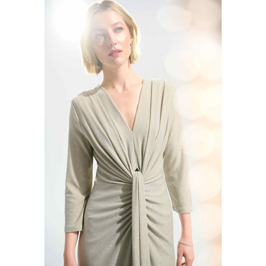 Sparkle Knit Sheath Gown