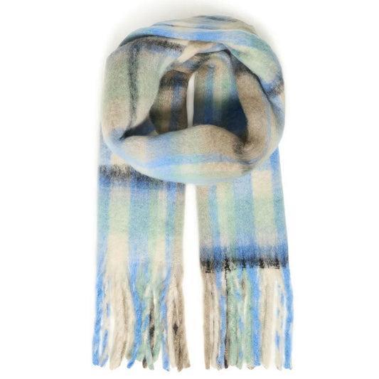 ICHI Tinnes Soft Plaid Scarf | 20126878 | Allure